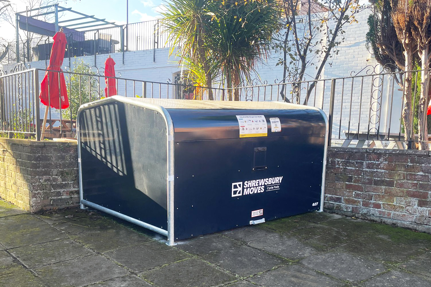 Bike Hangar Shrewsbury Town Centre