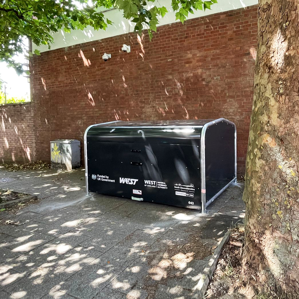 South Gloucestershire Council Bike Hangar