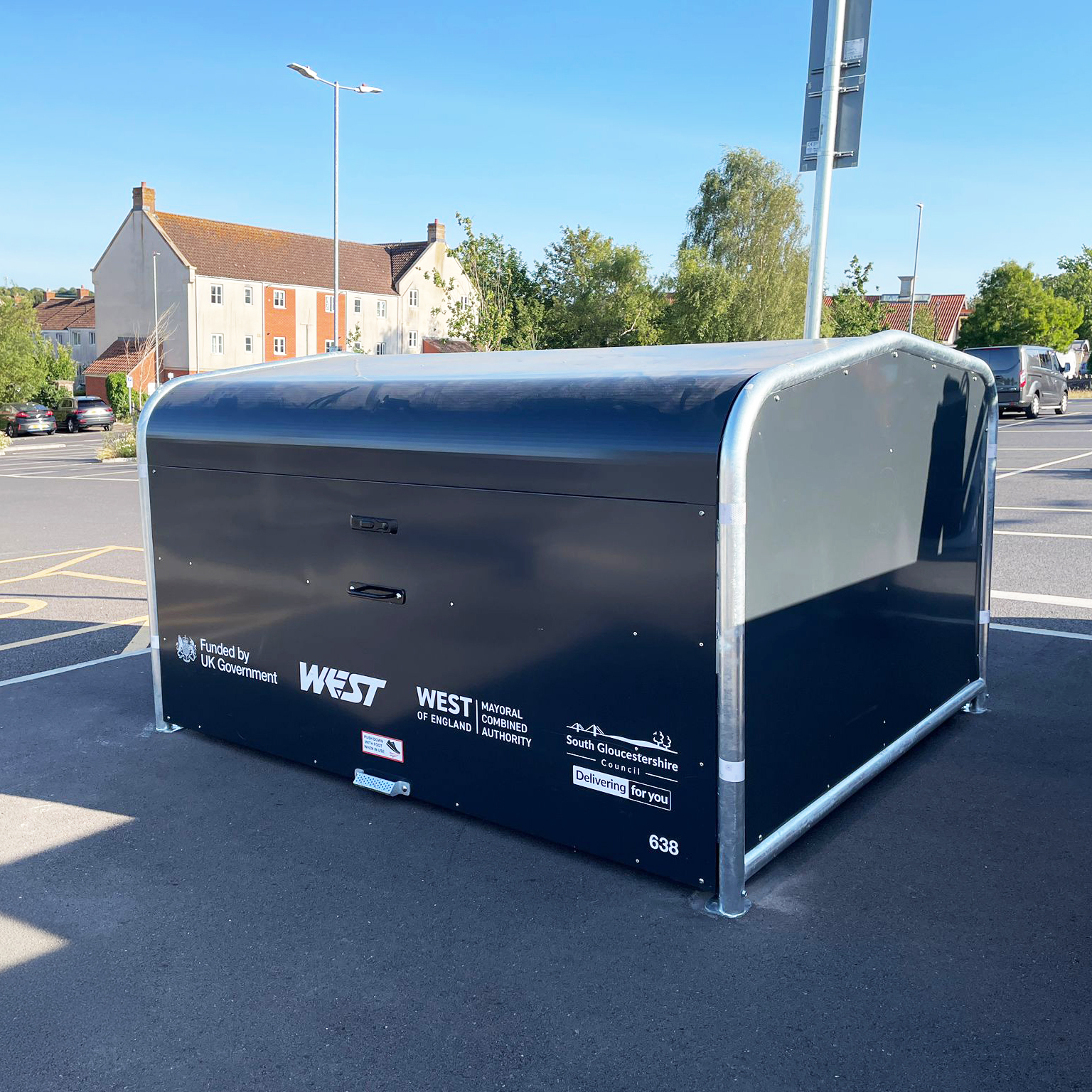 South Gloucestershire Council Bike Hangar