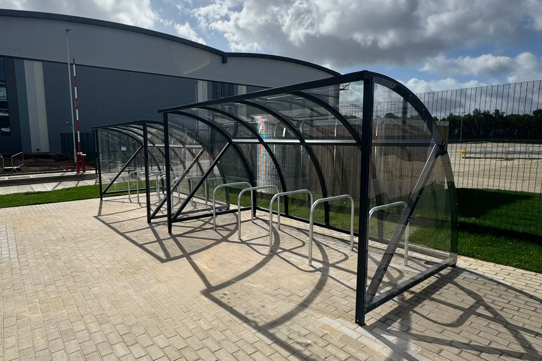 Symmetry Park Cycle Shelters