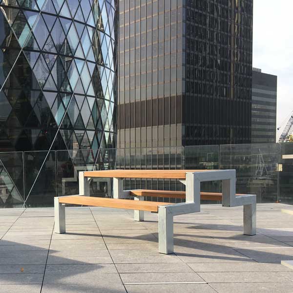 FalcoBloc Picnic Table (Open Frame)