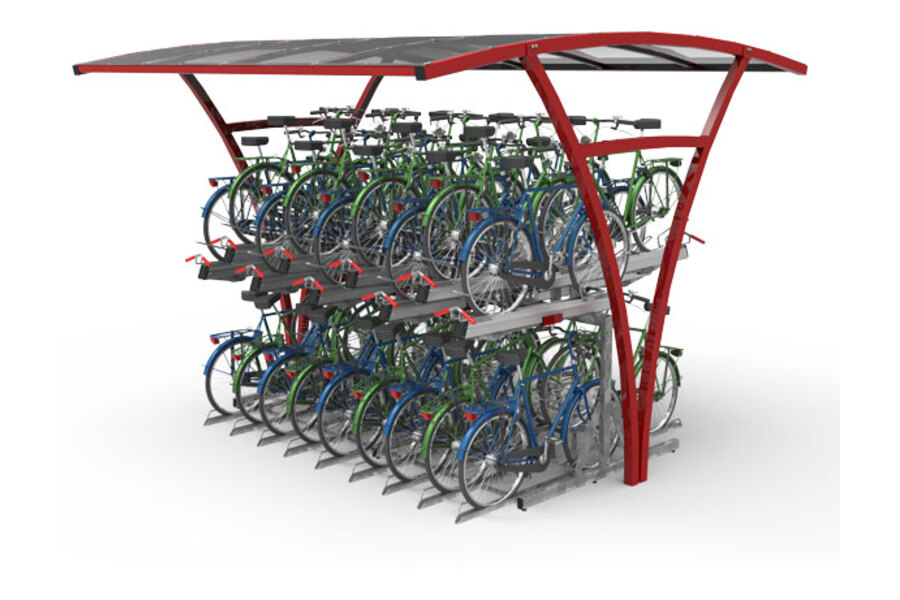 FalcoRail Double-Sided Cycle Shelter