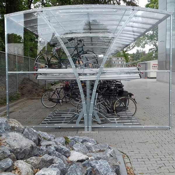 FalcoRail Double-Sided Cycle Shelter