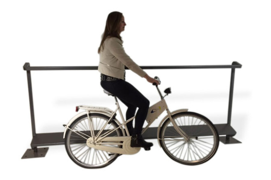 FalcoSupp Cycle Leaning Support Rail