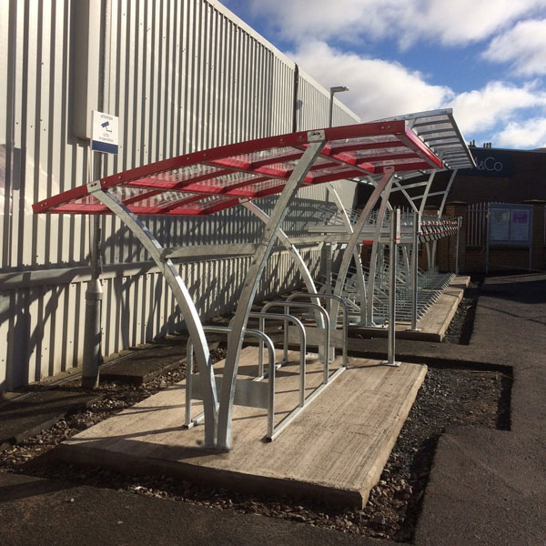 FalcoRail-Low Cycle Shelter