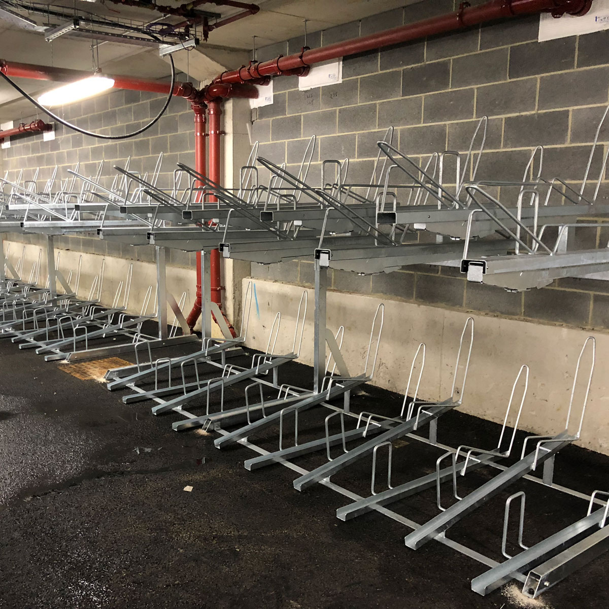 FalcoLevel-Eco Two-Tier Cycle Parking