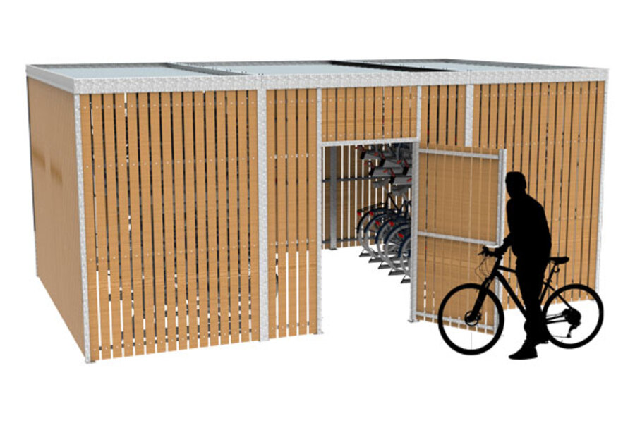 FalcoLok-600 for Two-Tier Cycle Racks