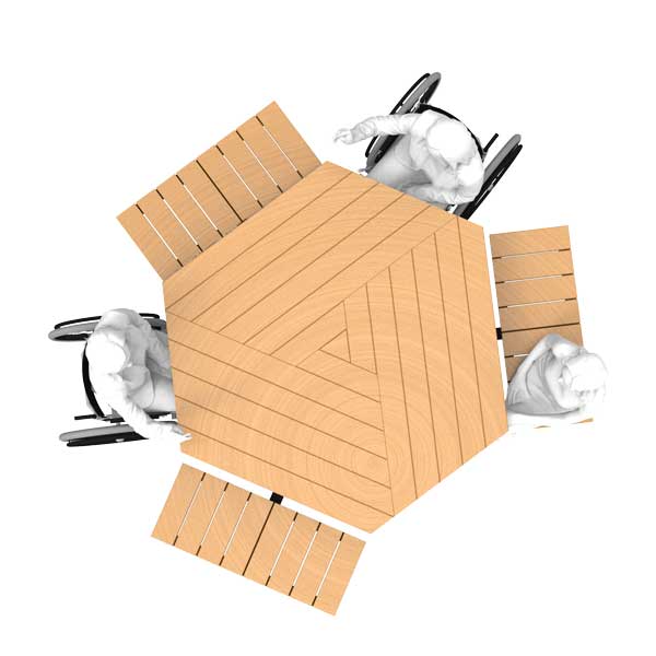 FalcoSix Picnic Table