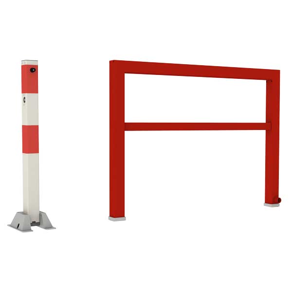 Sentry bollard, removable