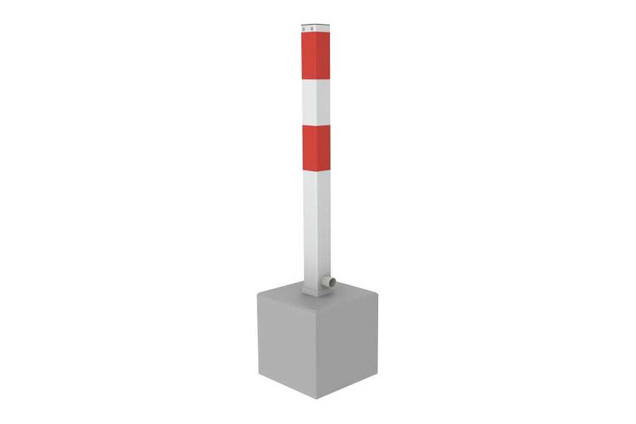 Sentry bollard, removable