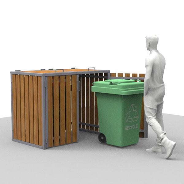 FalcoTainer Wheelie Bin Storage