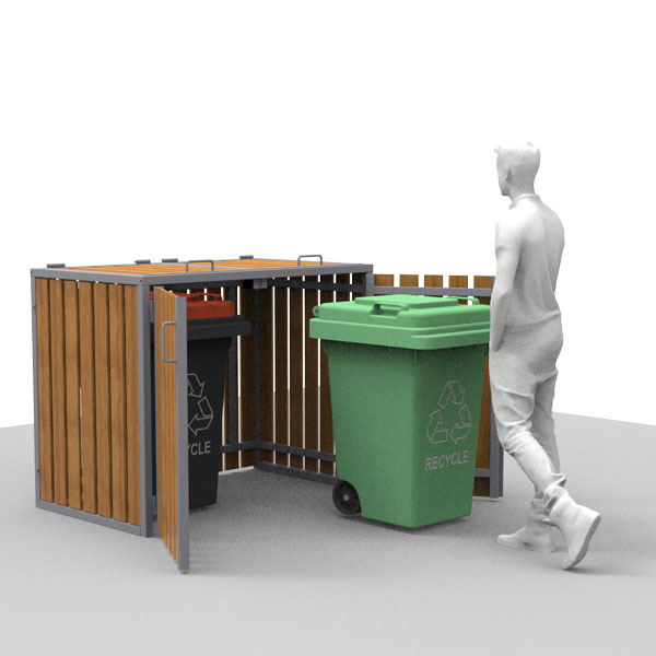 FalcoTainer Wheelie Bin Storage