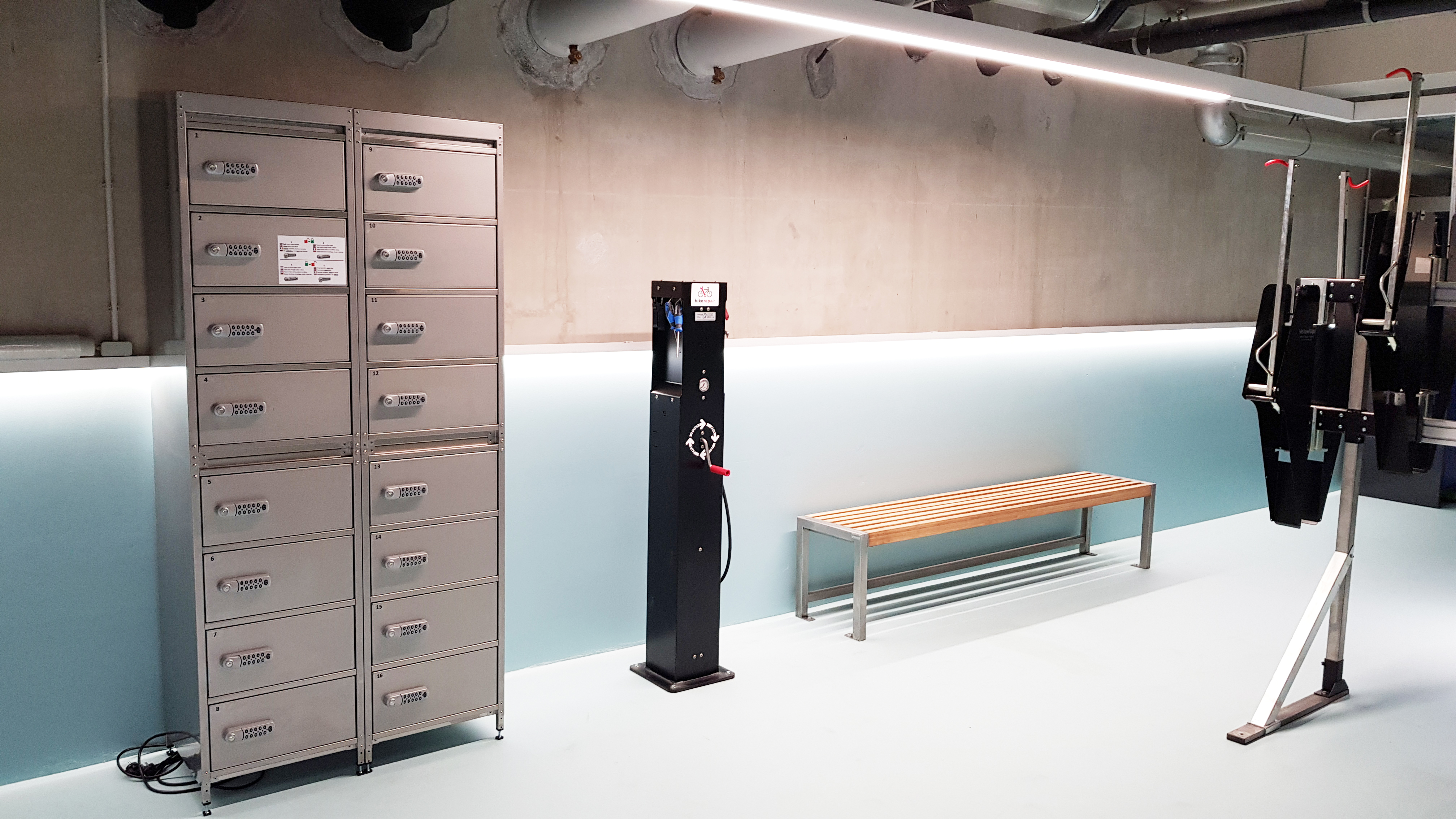 eBike Battery Charging Locker