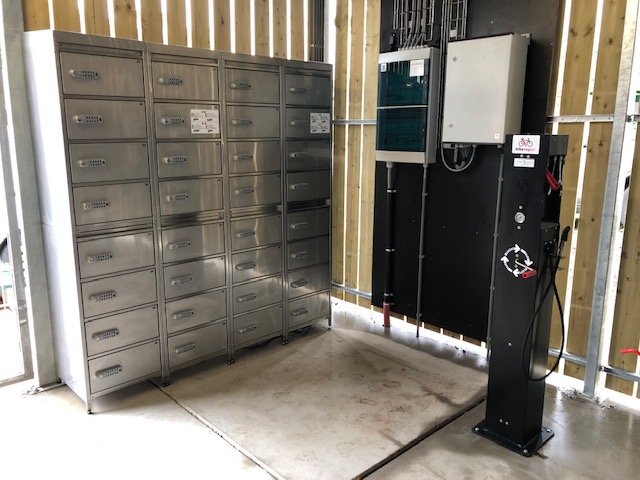 eBike Battery Charging Locker